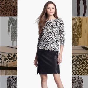 DVF “Tinkit” cheetah sweater size Medium.